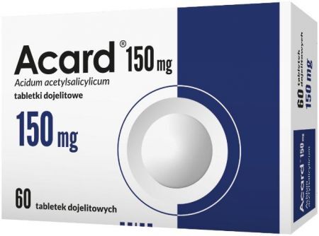 ACARD 150 mg, 60 tabletek