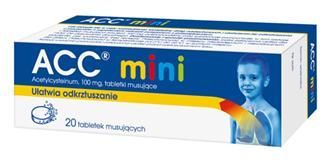 ACC MINI 100 mg, 20 tabletek musujących