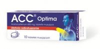 ACC OPTIMA 600 mg, 10 tabletek musujących