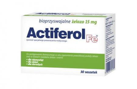 ACTIFEROL FE 15 mg, 30 saszetek