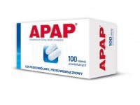 APAP 500 mg, 100 tabletek