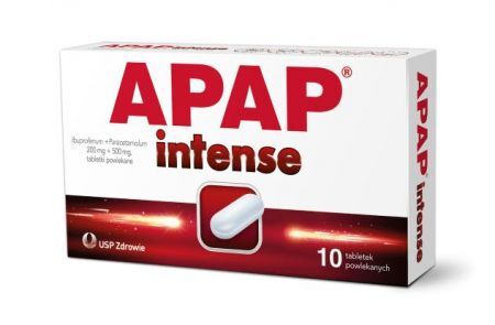 APAP INTENSE, 10 tabletek