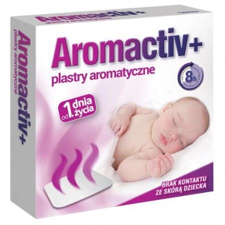 AROMACTIV + plastry aromatyczne od 1. dnia życia, 5 sztuk