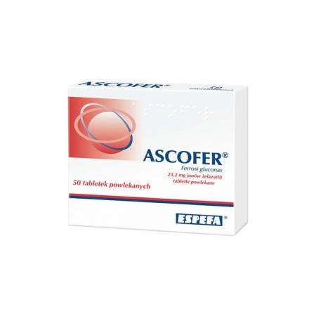 ASCOFER 200 mg, 50 tabletek