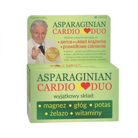 ASPARGINIAN CARDIO DUO, 50 tabletek