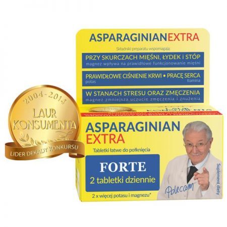 ASPARGINIAN EXTRA, 50 tabletek