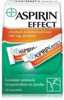 ASPIRIN EFFECT 500 mg, 10 saszetek