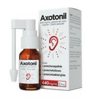 AXOTONIL 440 mg/ml aerozol do uszu, 10 ml