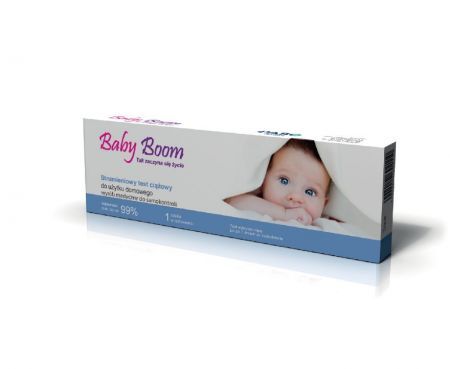 BABY BOOM test ciążowy strumieniowy, 1 sztuka