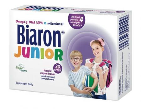 BIARON JUNIOR, 30 kapsułek