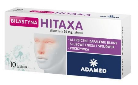 BILASTYNA HITAXA 20 mg, 10 tabletek