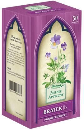 BRATEK FIX zioła do zaparzania, 30 saszetek