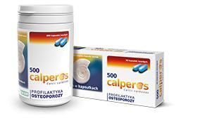 CALPEROS 500 wapń w kapsułkach, 30 kapsułek