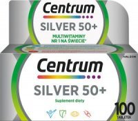 CENTRUM SILVER 50+, 100 tabletek