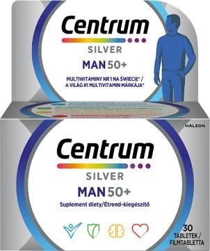 CENTRUM SILVER MAN 50+, 30 tabletek