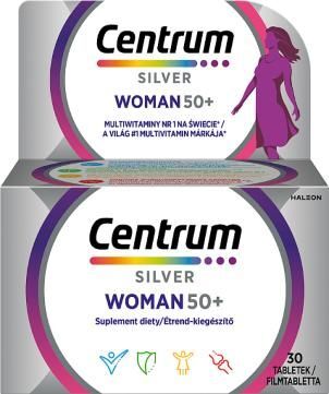 CENTRUM SILVER WOMAN 50+, 30 tabletek