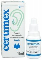 CERUMEX krople do usuwania woskowiny usznej, 15 ml