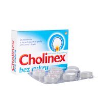 CHOLINEX BEZ CUKRU 150 mg, 16 pastylek do ssania