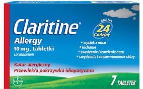 CLARITINE ALLERGY 10 mg, 7 tabletek