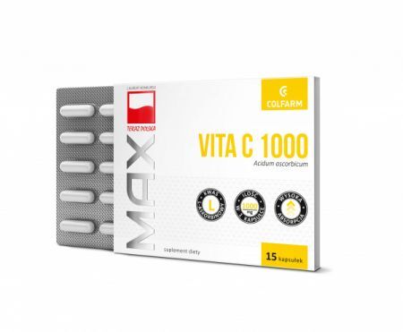 COLFARM MAX VITA C 1000, 15 kapsułek