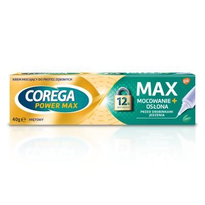 COREGA MAX MOCOWANIE+OSŁONA miętowy, 40 g