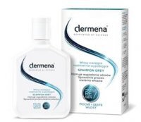 DERMENA GREY szampon do włosów siwiejących i nadmiernie wypadających, 200 ml