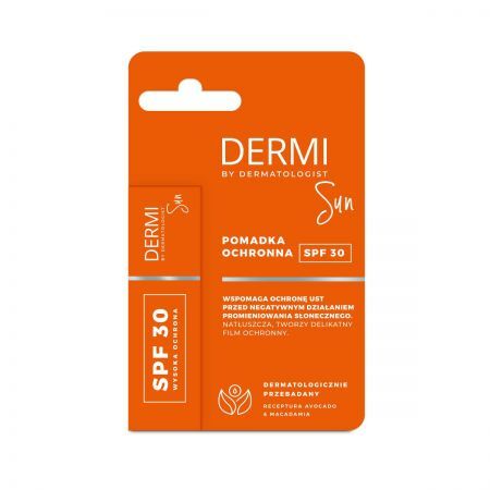 DERMI SUN pomadka ochronna SPF30, 4,5 g