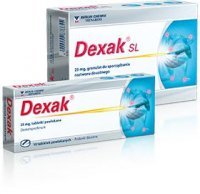 DEXAK SL 25 mg, 10 saszetek
