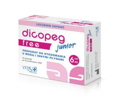DICOPEG JUNIOR FREE OD 6 MIESIĄCA 5 g, 14 saszetek