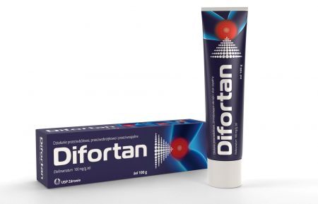DIFORTAN 100 mg/g, żel 100 g