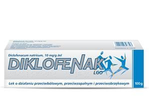 DIKLOFENAK 10 mg/g, żel 100 g