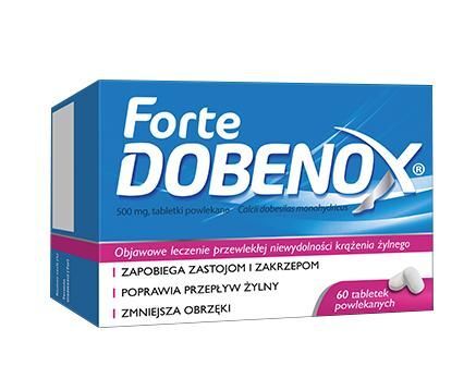 DOBENOX FORTE 500 mg, 60 tabletek