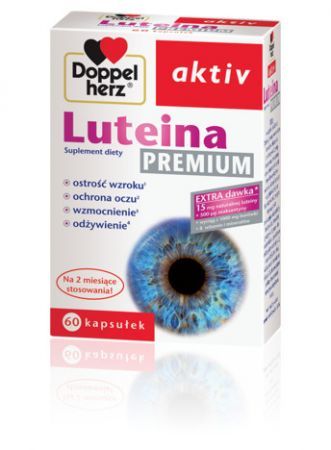 DOPPELHERZ AKTIV LUTEINA PREMIUM, 60 kapsułek