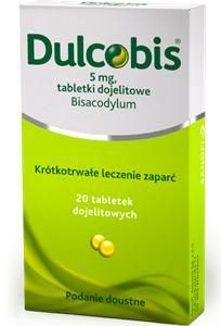DULCOBIS 5 mg, 20 tabletek