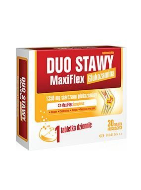 DUO STAWY MAXI FLEX GLUKOZAMINA, 30 tabletek musujących