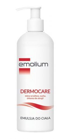 EMOLIUM DERMOCARE emulsja do ciała od 1. dnia życia, 200 ml