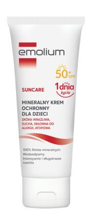EMOLIUM SUNCARE mineralny krem ochronny SPF 50+, 50 ml