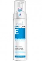 EMOTOPIC 3-zadaniowa pianka myjąca do twarzy, ciała i włosów od 1. dnia życia, 200 ml