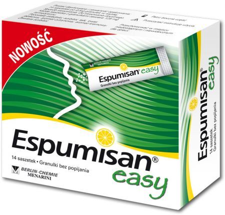 ESPUMISAN EASY 125 mg, 14 saszetek