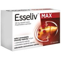 ESSELIV MAX 450 mg, 30 kapsułek