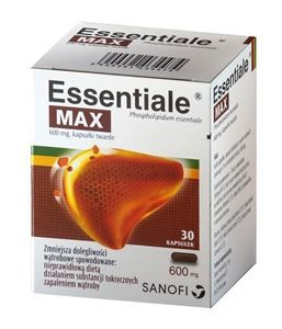 ESSENTIALE MAX 600 mg, 30 kapsułek