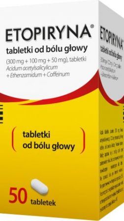 ETOPIRYNA, 50 tabletek
