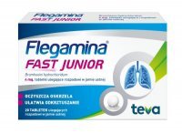 FLEGAMINA FAST JUNIOR 4 mg, 20 tabletek