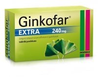 GINKOFAR EXTRA 240 mg, 60 tabletek