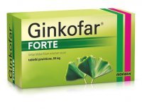 GINKOFAR FORTE 80 mg, 60 tabletek