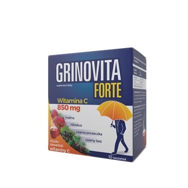 GRINOVITA (dawniej GRIPOVITA) FORTE, 10 saszetek