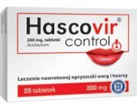 HASCOVIR CONTROL, 25 tabletek