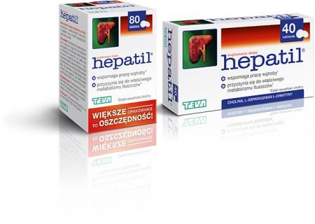 HEPATIL, 40 tabletek