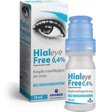 HIALEYE FREE 0,4% krople do oczu, 10 ml