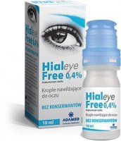 HIALEYE FREE 0,4% krople do oczu, 10 ml